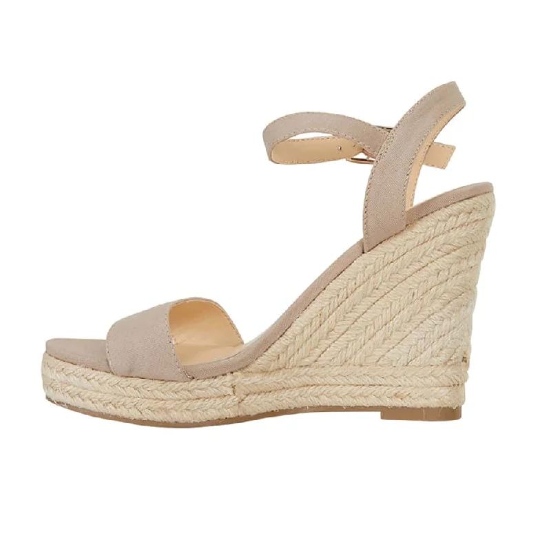 Amato Espadrille in Natural Canvas