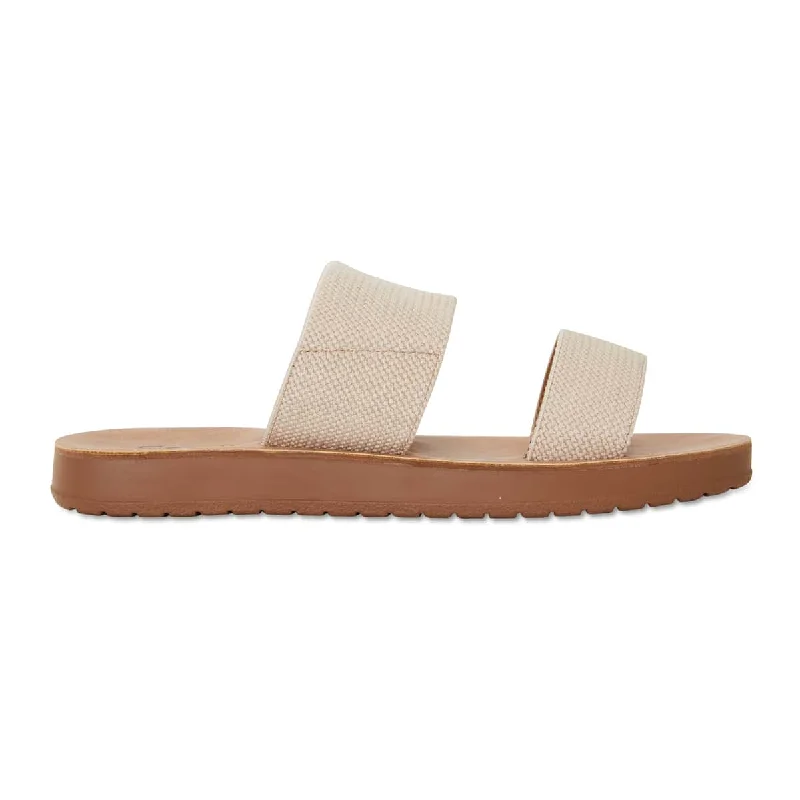 Havoc Slide in Nude Fabric