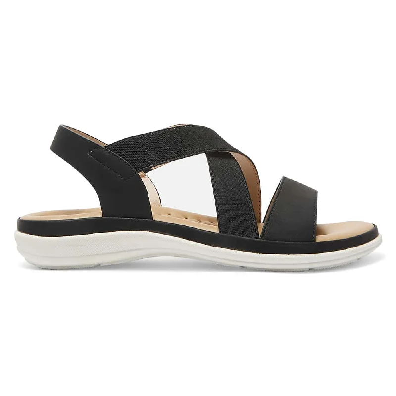 Radar Sandal in Black