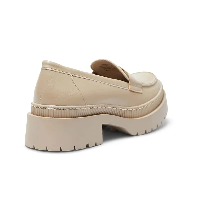 Sawyer Loafer in Nude Smooth