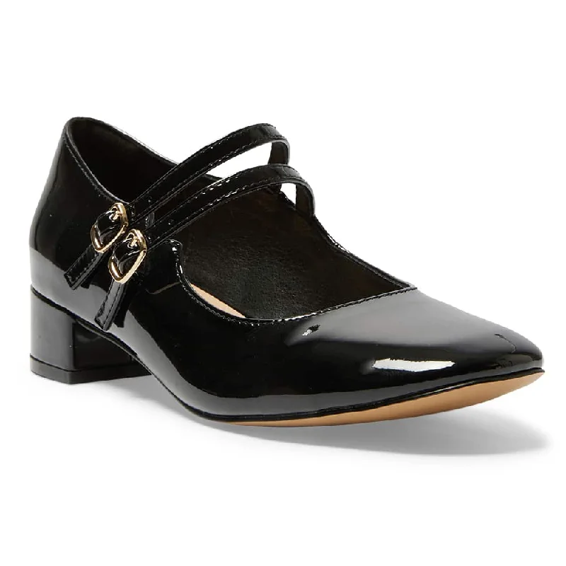 Stefanie Heel in Black Patent