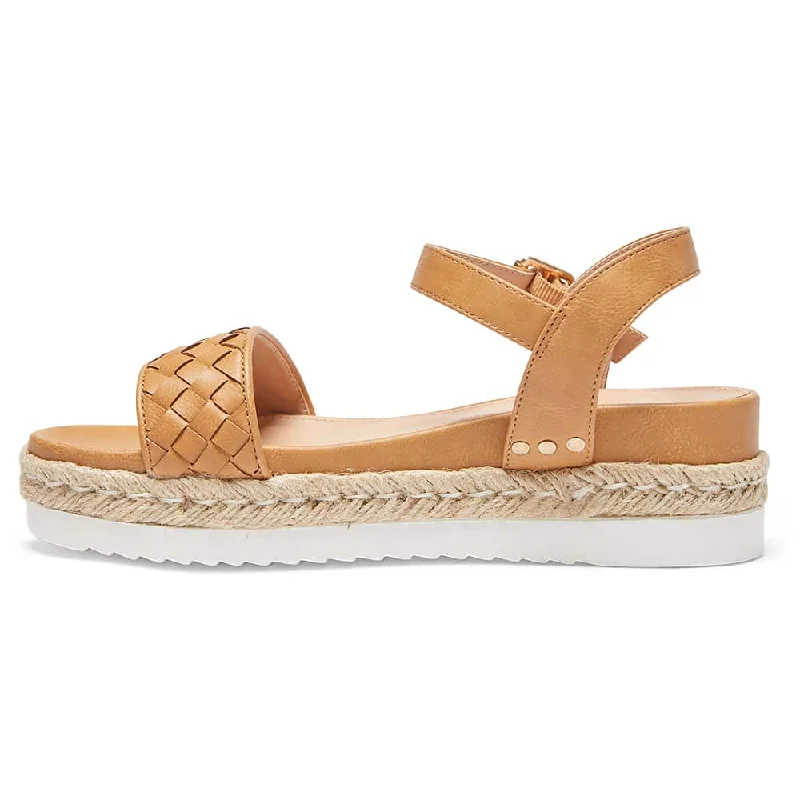 Wattle Espadrille in Camel