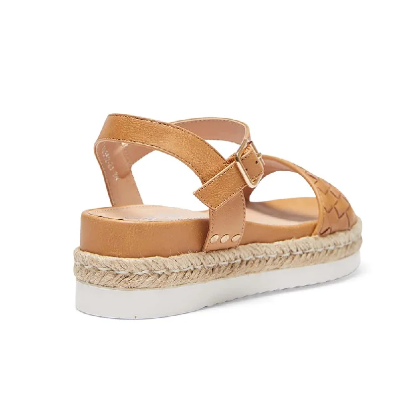 Wattle Espadrille in Camel