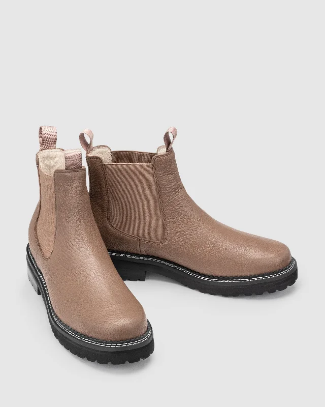 Halcyon Boot - Taupe