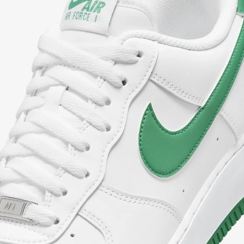 Nike | AIR FORCE 1 '07 { WHITE/MALACHITE-WHITE