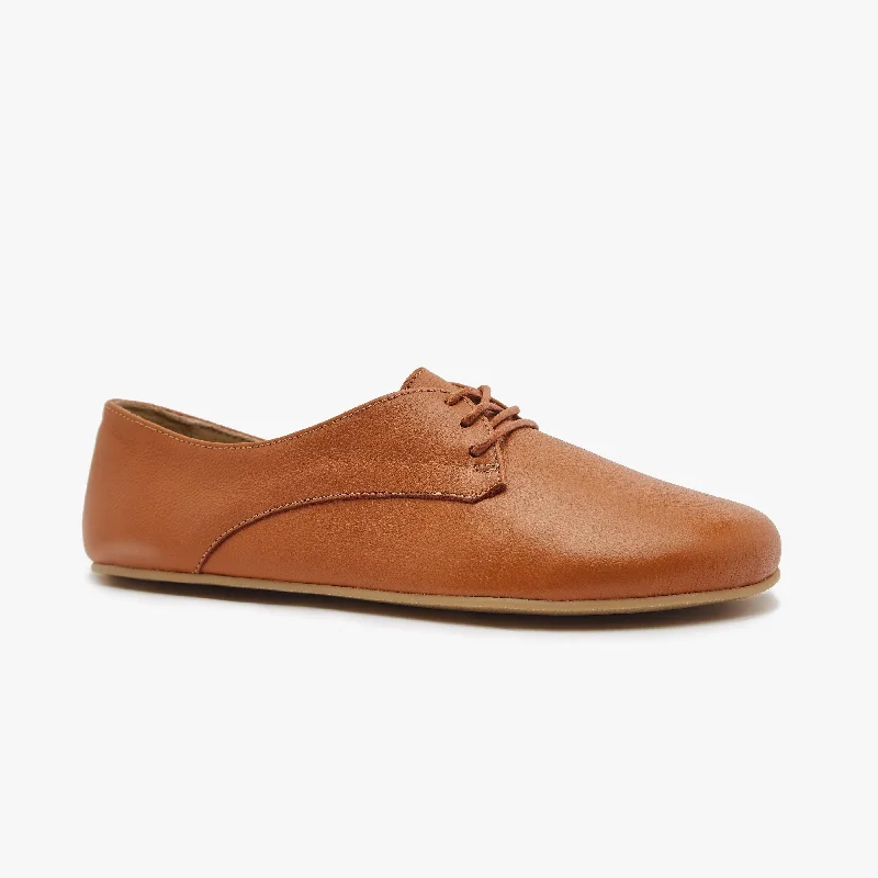 The New Derby | Natural Leather Women