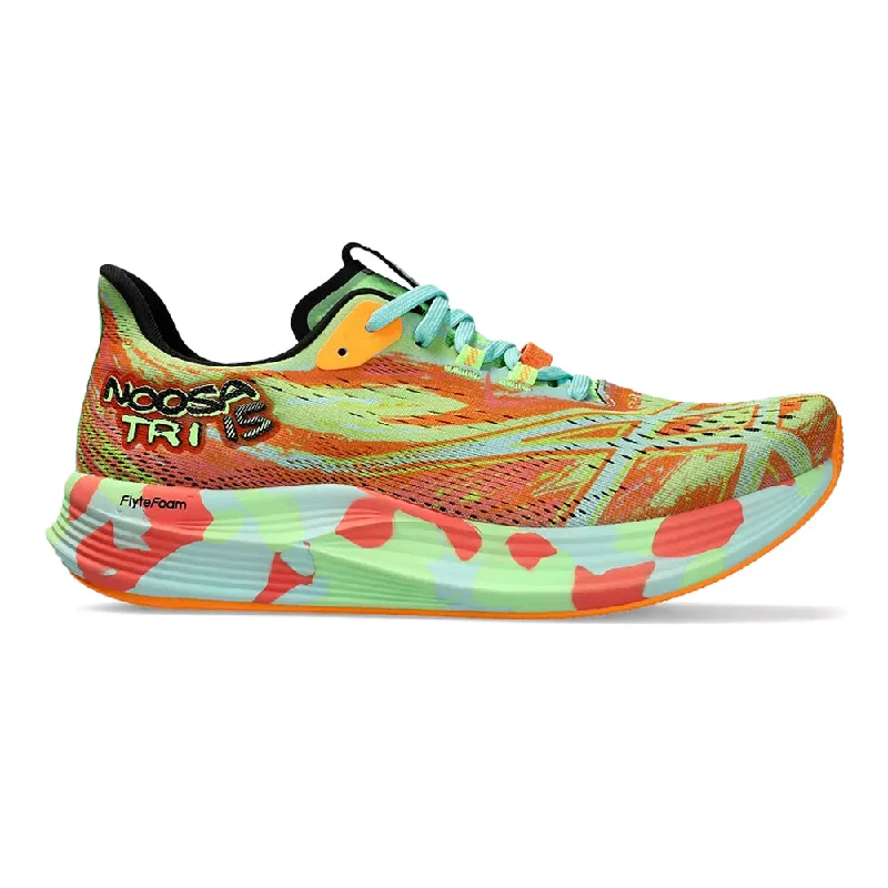 Women's Asics Noosa Tri 15, Lime Burst/Illuminate Mint, 6 B Medium