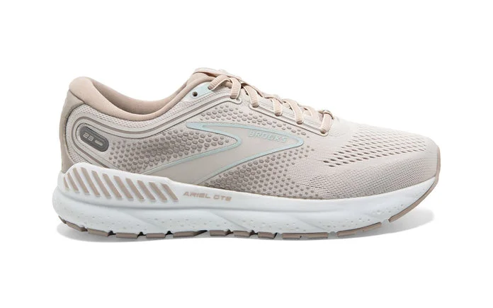 Women's Brooks Ariel GTS 23, Chateau Grey/White Sand, 8 B Medium