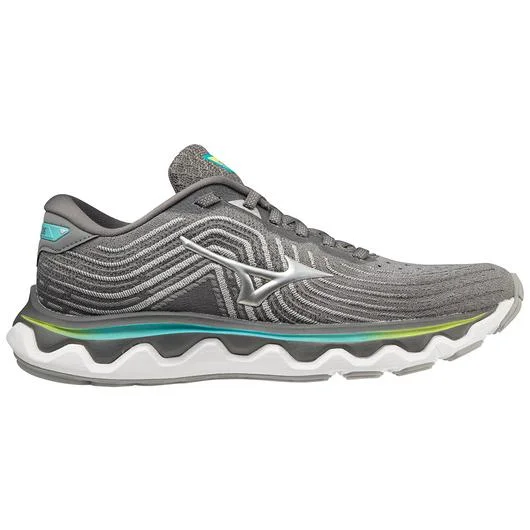 Women's Mizuno Wave Horizon 6, Ultimate Grey/Silver, 8 B Medium